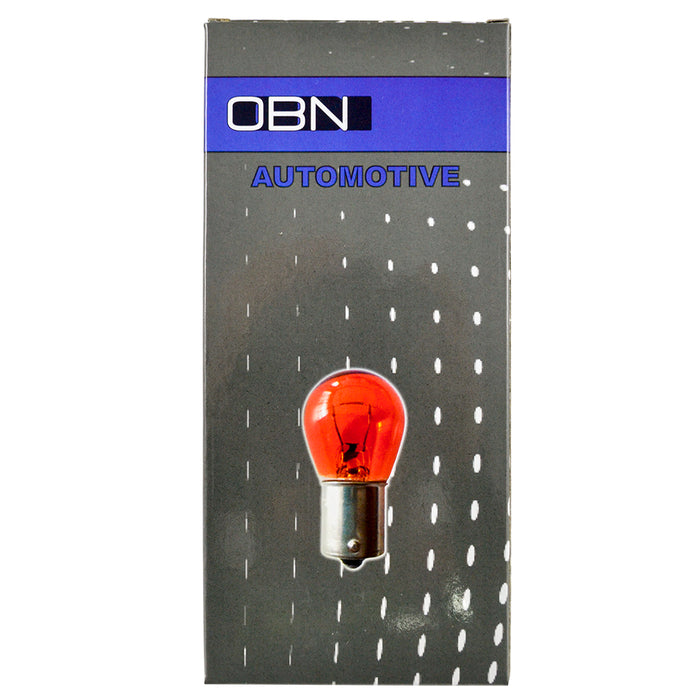 LOTE 10 UNIDADES LÁMPARA-OBN-AMBAR-12V-21W-BAU15S