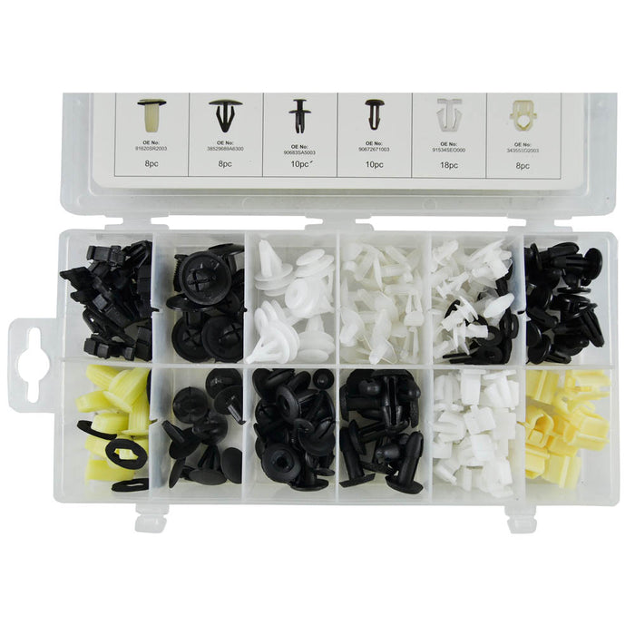 HONDA PLASTIC CLIP ASSORTMENT 150PCS