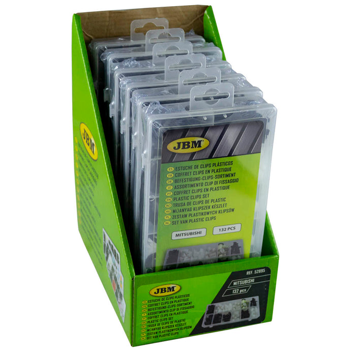 MITSUBISHI PLASTIC CLIP CASE 134PCS