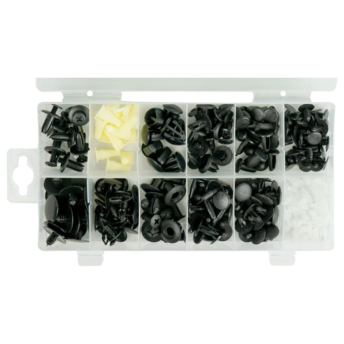 ESTUCHE DE CLIPS PLÁSTICOS MAZDA 190PCS