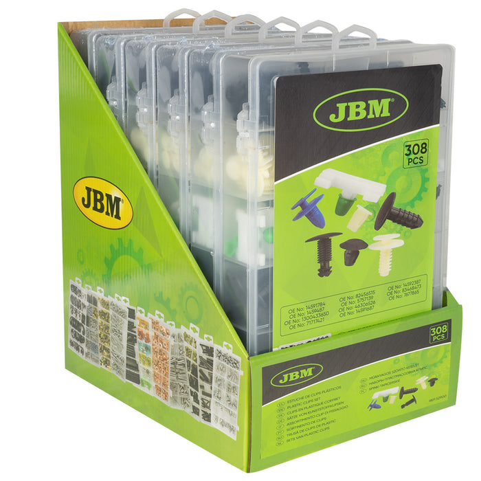 FIAT PLASTIC CLIP CASE 308PCS