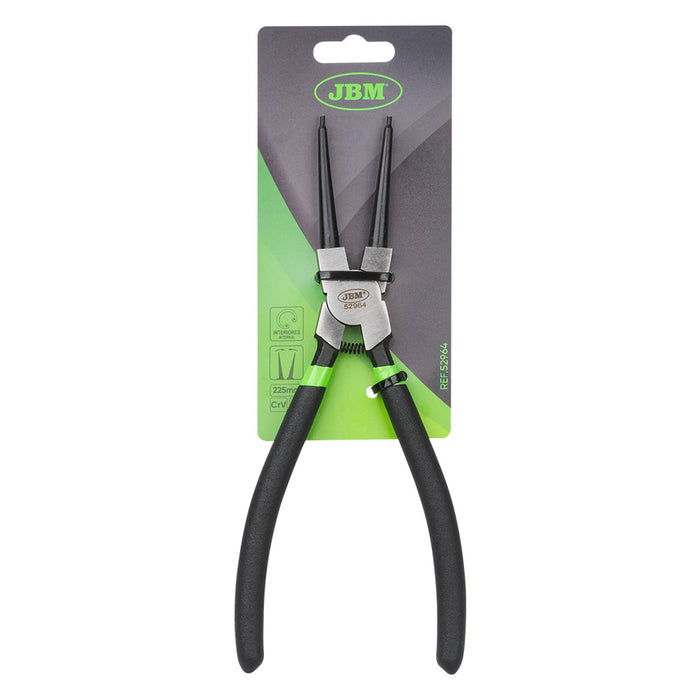 ALICATE SEEGER PARA INTERIORES CON BOCA RECTA 9" (225MM)