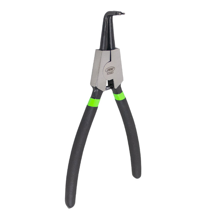 ALICATE SEEGER PARA EXTERIORES CON BOCA CURVA 9" (225MM)