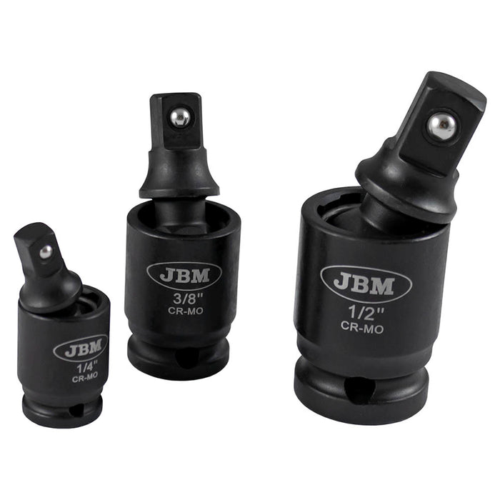 SET DE 3 ARTICULACIONES DE IMPACTO CON DOBLE POSICIÓN (FIJO/ARTICULADO)