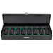 SET 8 VASOS IMPACTO HEX. CON DOBLE
