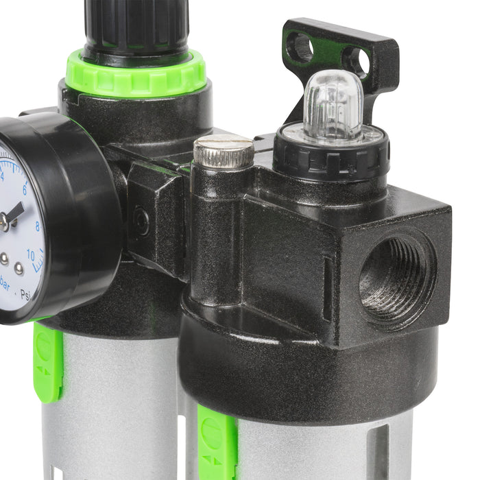 FILTRO, REGULADOR DE AIRE Y LUBRICADOR 1/2"