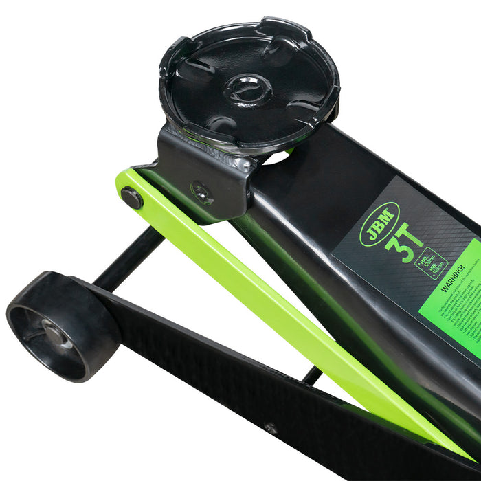 3T HYDRAULIC FLOOR JACK WITH PEDAL