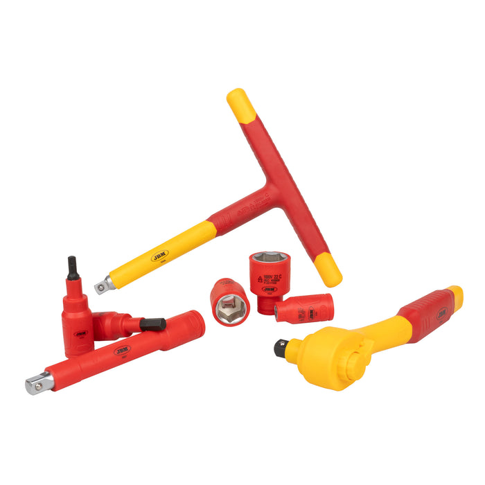 MALETÍN DE HERRAMIENTAS AISLADAS 20 PCS DE 3/8"
