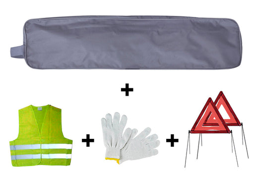 KIT EMERGENCIA BOLSA GRIS RIBETE+2T