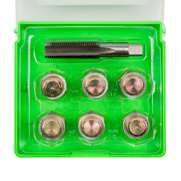 SET REPARADOR DE ROSCAS DE TAPÓN DE CÁRTER (M-15)