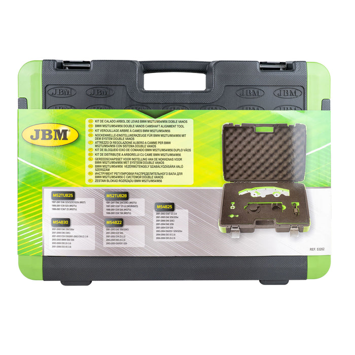 KIT DE CALADO DE ÁRBOL DE LEVAS BMW M52TU, M54, M56 DOBLE VANOS
