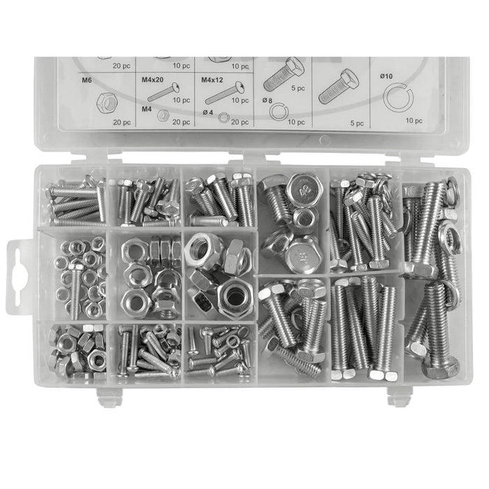 ESTUCHE DE TORNILLOS Y TUERCAS 240PCS