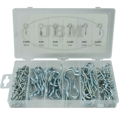 ESTUCHE DE TORNILLOS DE GANCHO