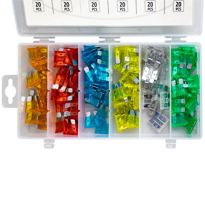 ESTUCHE DE FUSIBLES 120PCS