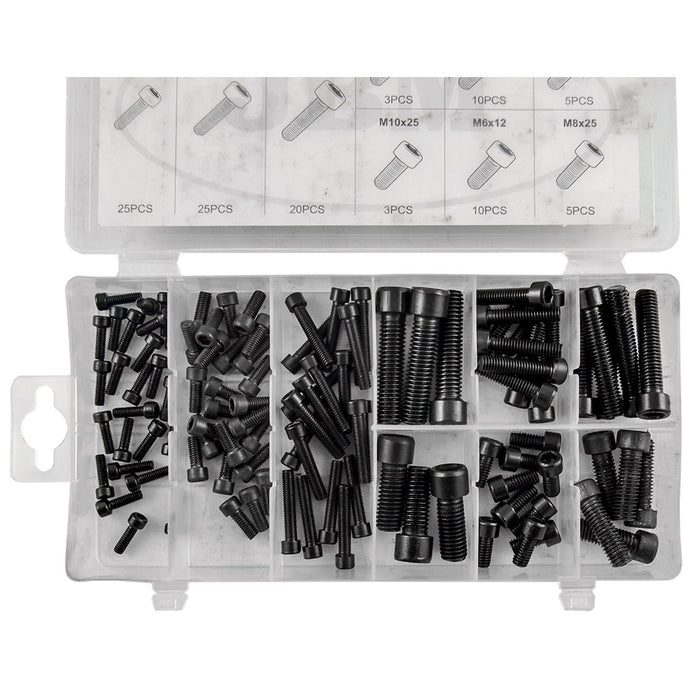 ESTUCHE DE TORNILLOS ALLEN 106PCS