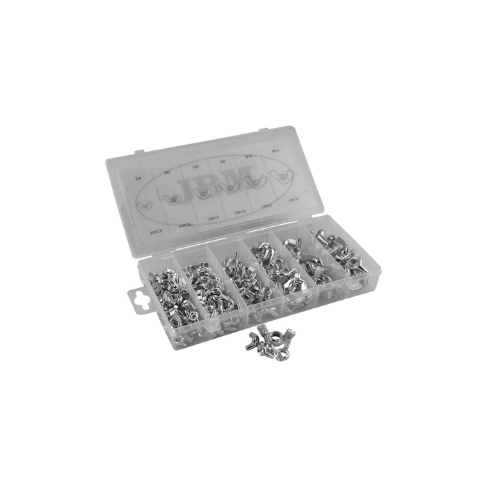 WING NUT ASSORTMENT 150PCS