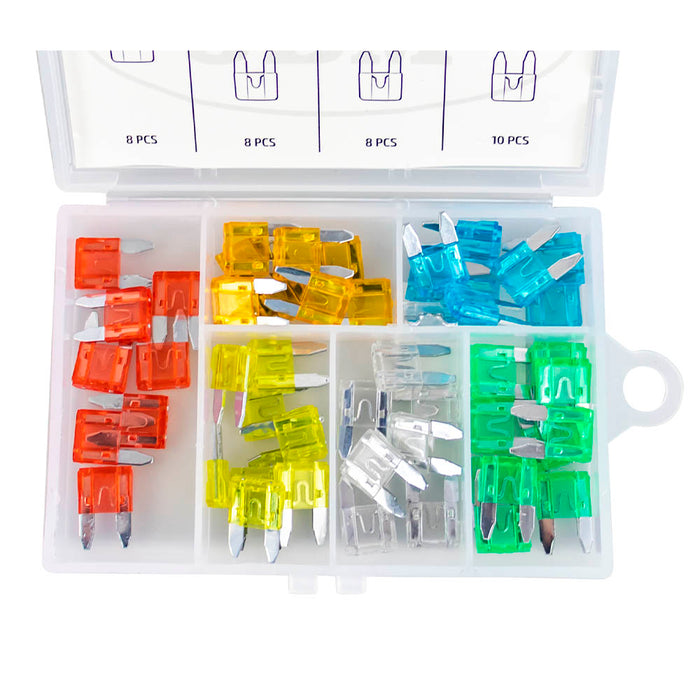 ESTUCHE DE MINI FUSIBLES 50PCS
