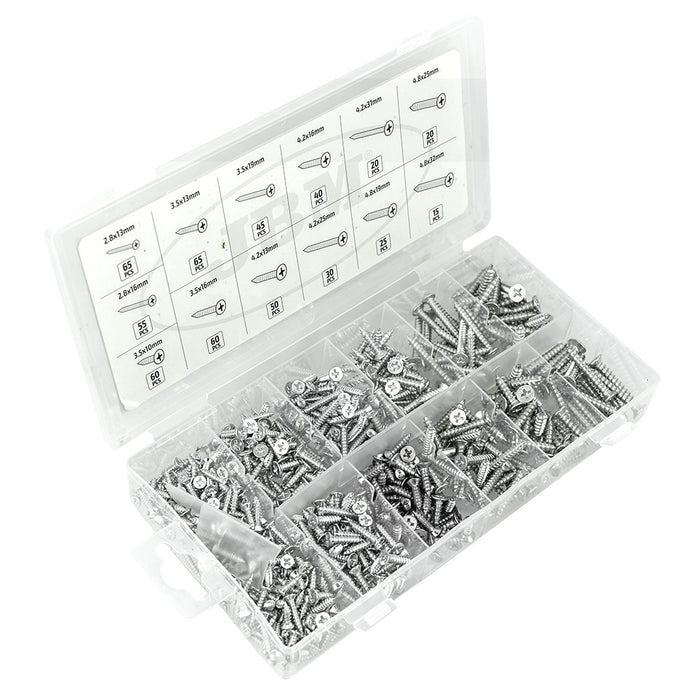 ESTUCHE DE TORNILLOS 550PCS