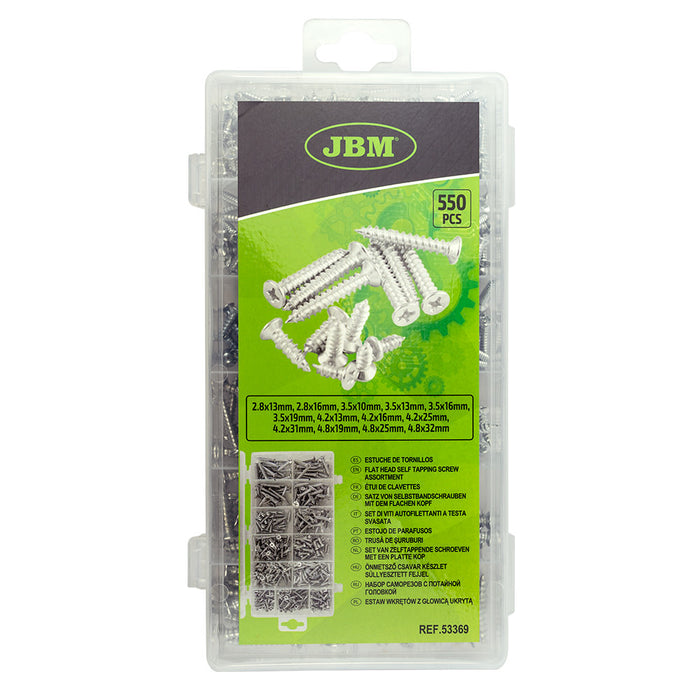 ESTUCHE DE TORNILLOS 550PCS