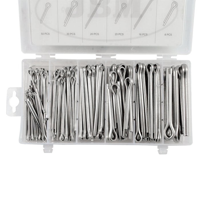 ESTUCHE DE PASADORES DE ALETAS INOX 144PCS