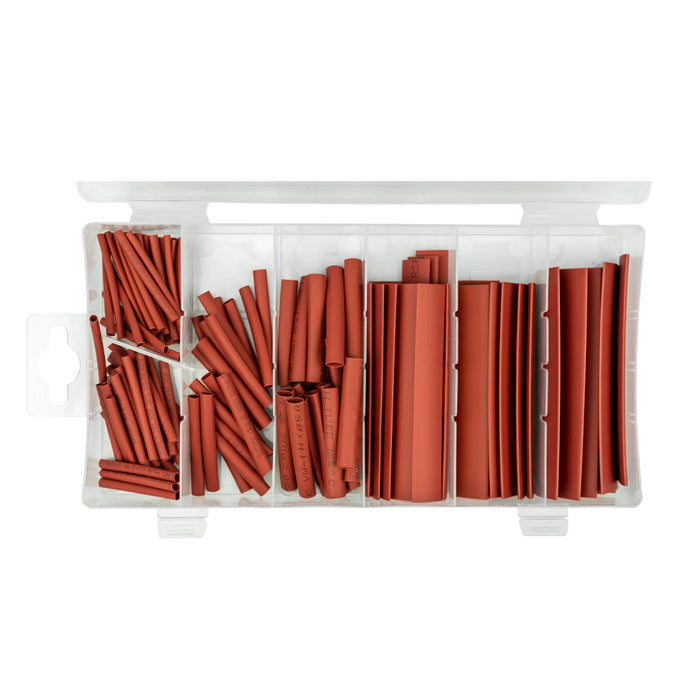127PCS RED HEAT SHRINK TUBE KIT