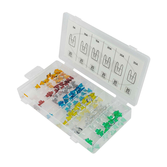 120PC MINI FUSE ASSORTMENT CASE