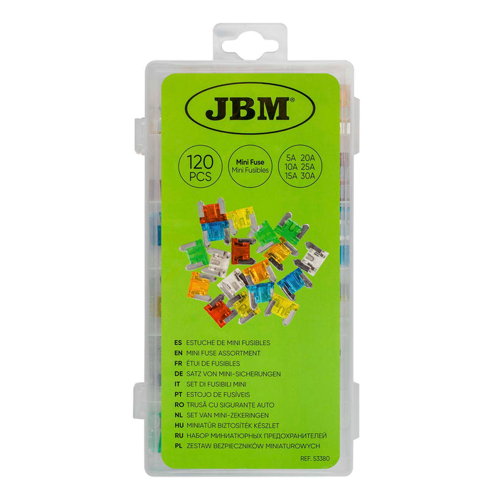 120PC MINI FUSE ASSORTMENT CASE
