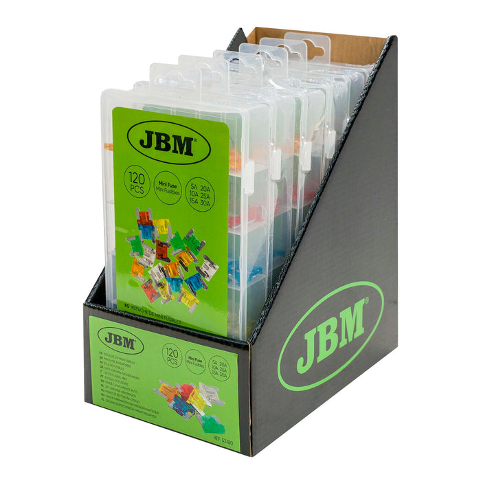 120PC MINI FUSE ASSORTMENT CASE
