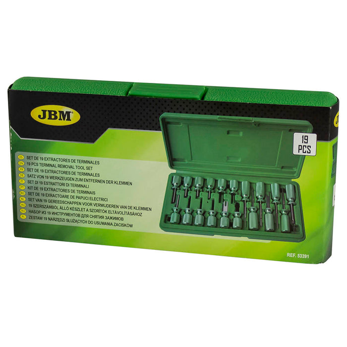 SET DE EXTRACTORES DE TERMINALES 19PCS