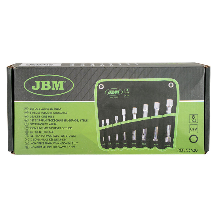 SET DE 8 LLAVES DE TUBO