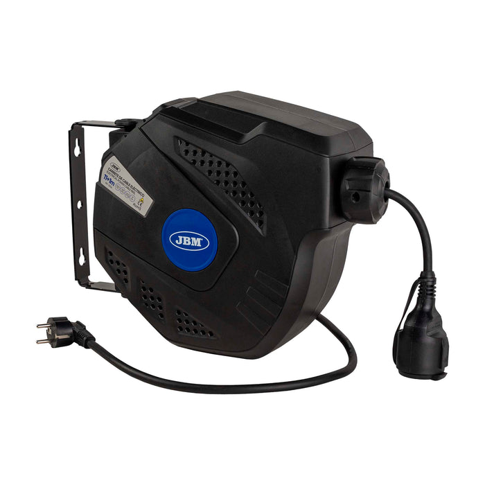 12M ELECTRIC CABLE REEL - BLUE