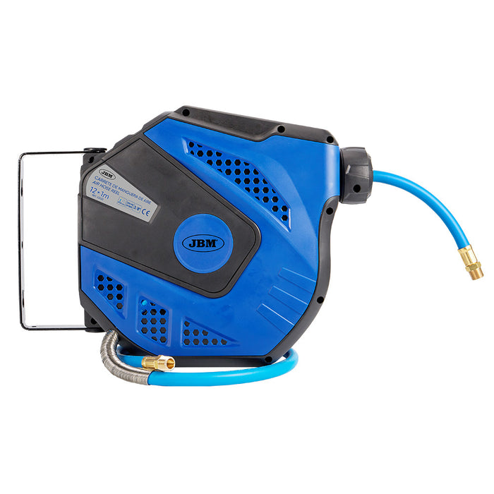 CARRETE DE MANGUERA DE AIRE 12+1M - AZUL