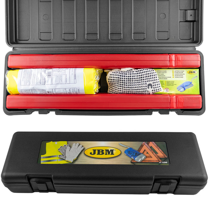 EMERGENCY KIT IN PLASTIC BOX