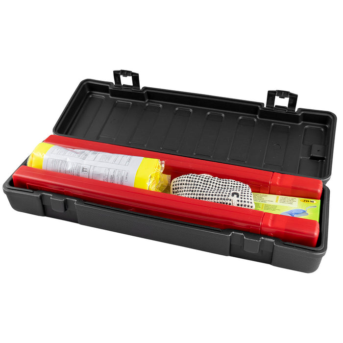 EMERGENCY KIT IN PLASTIC BOX