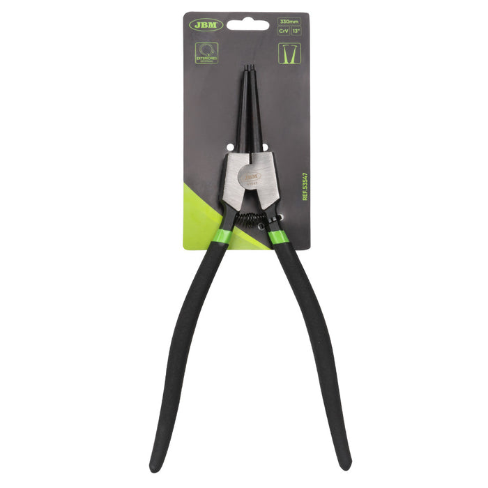 ALICATE SEEGER PARA EXTERIORES CON BOCA RECTA 13" (330MM)