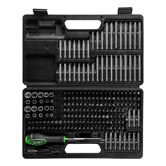 MALA DE 208 PONTAS E ADAPTADOR DE APARAFUSADORA DE 1/4"