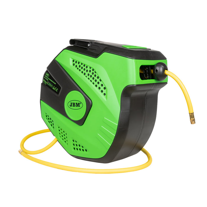 CARRETE DE MANGUERA DE AIRE 20+2M - VERDE