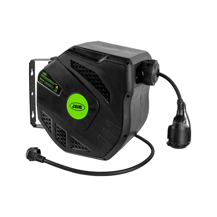 ELECTRIC CABLE REEL 21M - GREEN