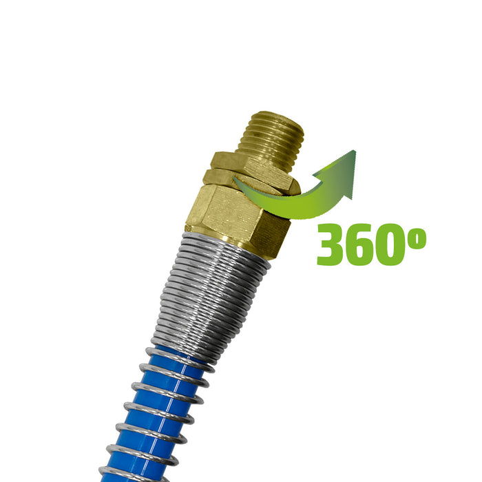8MM - 15M - 1/4" SPIRAL AIR HOSE