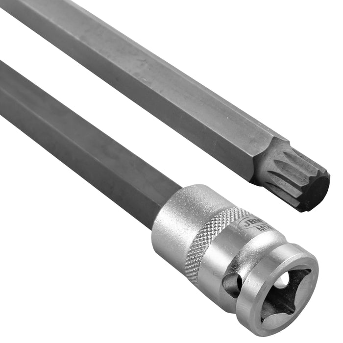 PUNTA EXTRALARGA DE 12 CANTOS 800MM DE 1/2” 14MM Ø