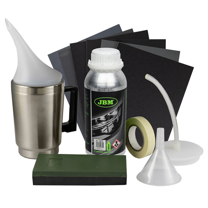 PROMO  KIT DE RESTAURACIÓN DE FAROS +  MOCHILA JBM