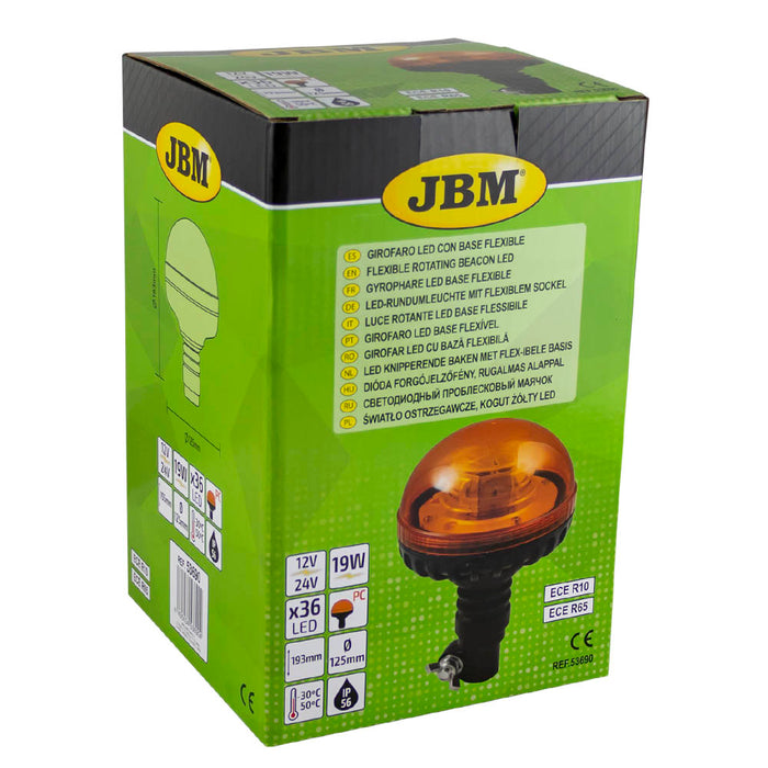 GIROFARO LED 12-24V BASE FLEXIBLE