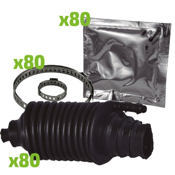 BOÎTE DE 80 KITS DE SOUFFLET DE DIRECTION