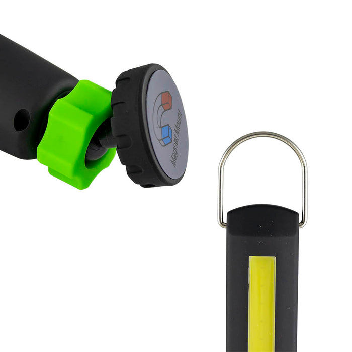 LED LAMP WITH ARTICULATED MAGNETIC BASE - 400LM