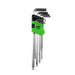 SET DE 9 LLAVES ALLEN (EXTRALARGAS)