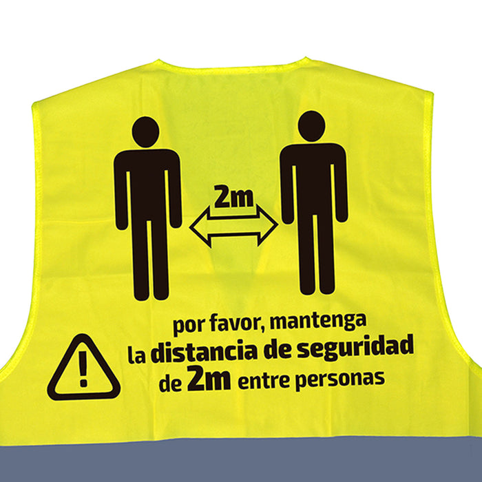 CHALECO DE ALTA VISIB. SERIG. - 2 M