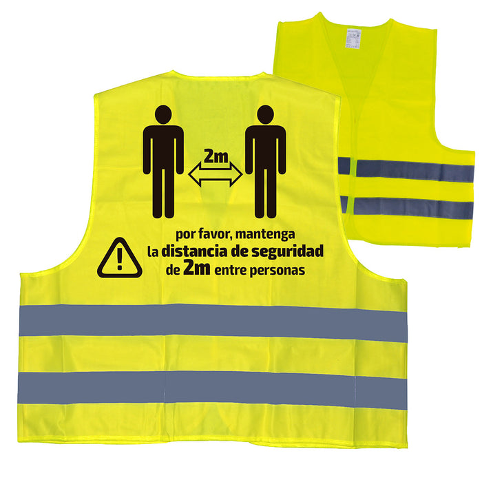 GILET HAUTE VISIB. SÉR. - 2 M