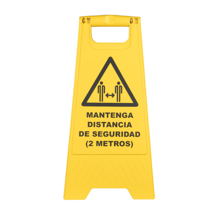 WARNING STAND - SAFETY DISTANCE