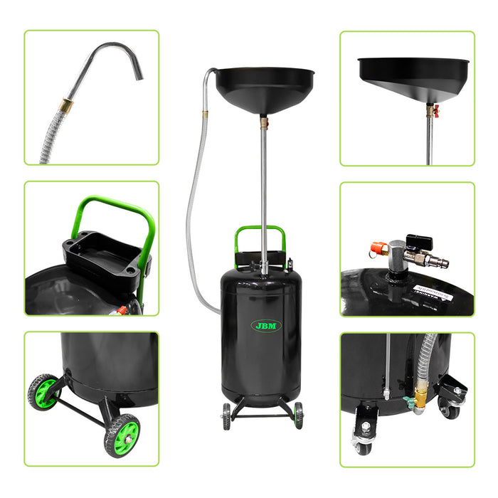 RECOLHEDOR DE ÓLEO 80L