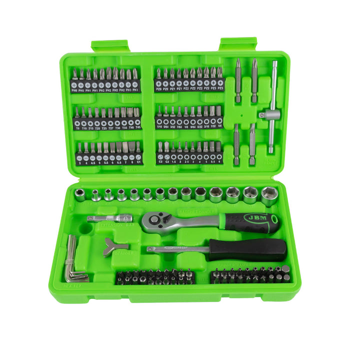 BOTIQUÍN DE PRIMEROS AUXILIOS  + ESTUCHE DE VASOS Y PUNTAS